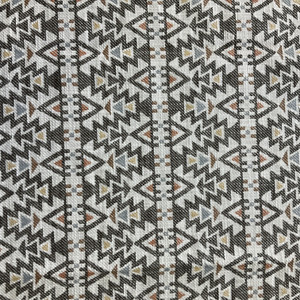 Artistry Tribal Southwest Roro Jacquard Teak | Very Heavyweight Jacquard Fabric | Home Decor Fabric | 56.25" Wide