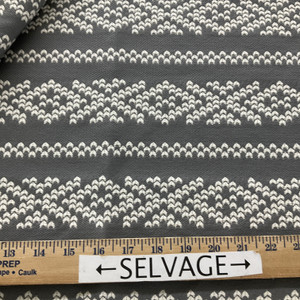 Artistry Tribal Southwest Alvo Jacquard Zinc | Very Heavyweight Jacquard, Duck Fabric | Home Decor Fabric | 54.75" Wide