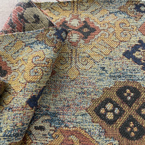 Artistry Tribal Southwest Reno Jacquard Fiesta | Very Heavyweight Jacquard Fabric | Home Decor Fabric | 56.5" Wide