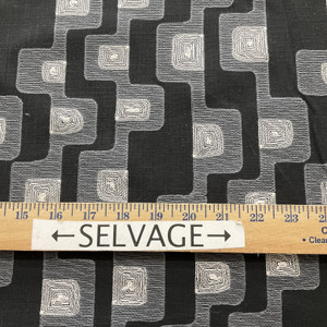 Artistry Tribal Southwest Flora Jacquard Tuxedo | Very Heavyweight Jacquard Fabric | Home Decor Fabric | 56" Wide