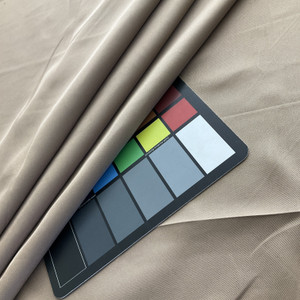 Polyester Twill Solid Khaki | Medium Weight Twill Fabric | Home Decor Fabric | 58" Wide