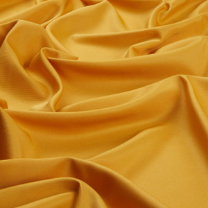 Polyester Twill Solid Gold | Medium Weight Twill Fabric | Home Decor Fabric | 58" Wide