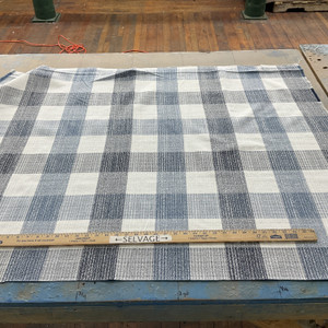 Performatex Farmhouse Outdoor Woven Navy | Medium Weight Outdoor, Woven Fabric | Home Decor Fabric | 54" Wide