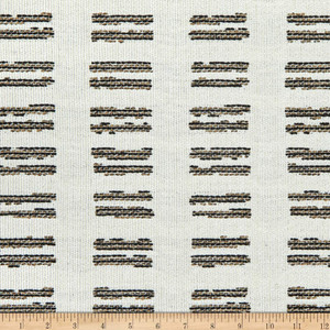 Performatex Simple & Bold Outdoor Woven B&W | Medium Weight Outdoor, Woven Fabric | Home Decor Fabric | 54" Wide