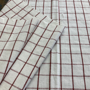 PKL Studio Weston Grid Woven Peppermint | Very Heavyweight Woven, Linen, Jacquard Fabric | Home Decor Fabric | 54" Wide