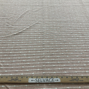 P Kaufmann Deja Vu Basketweave Blush | Medium/Heavyweight Basketweave Fabric | Home Decor Fabric | 55" Wide