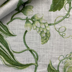 P Kaufmann Blanca Linen Lime | Medium/Heavyweight Linen Fabric | Home Decor Fabric | 54" Wide