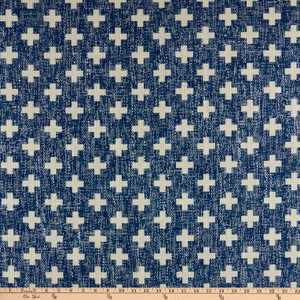 Novogratz Umbria Chenille Woven Navy | Medium/Heavyweight Woven, Chenille Fabric | Home Decor Fabric | 54" Wide