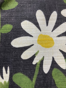 Novogratz Endless Daisies Midsummer Night | Medium Weight Duck Fabric | Home Decor Fabric | 54" Wide