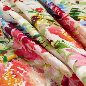 PKL Studio Artist's View Duck Garden | Medium Weight Duck Fabric | Home Decor Fabric | 54" Wide