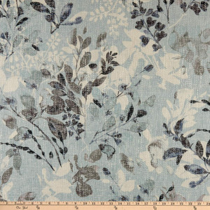 PKL Studio Willow Wood Basketweave Mist | Very Heavyweight Basketweave Fabric | Home Decor Fabric | 54" Wide