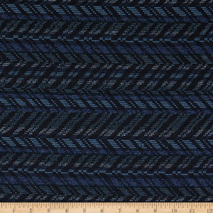 PKL Studio Merge Woven Jacquard Midnight | Heavyweight Jacquard, Woven Fabric | Home Decor Fabric | 54" Wide