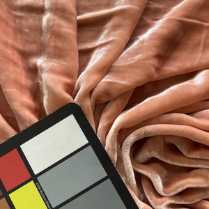 Rayon/Silk Blend Vintage Velvet Rose | Medium Weight Velvet Fabric | Home Decor Fabric | 50" Wide