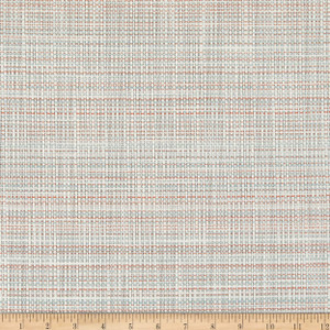 Bella Dura Home Performance Basketweave Lansinger Peach Frost | Heavyweight Outdoor, Basketweave Fabric | Home Decor Fabric | 56" Wide