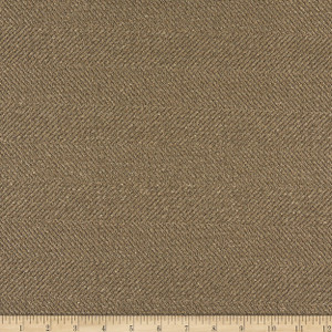 Artistry Piedmont Herringbone Woven Clay | Medium Weight Woven Fabric | Home Decor Fabric | 55" Wide