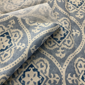 Duralee SE42688 Tau Duck Blue | Lightweight Duck Fabric | Home Decor Fabric | 55" Wide