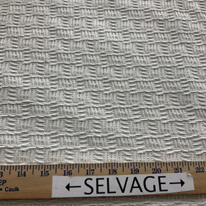 Artistry Performance Linen Beveren Jacquard Natural | Medium/Heavyweight Jacquard Fabric | Home Decor Fabric | 55" Wide