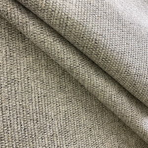Sustain Performance Farmington Basketweave Zinc | Very Heavyweight Basketweave Fabric | Home Decor Fabric | 56.5" Wide
