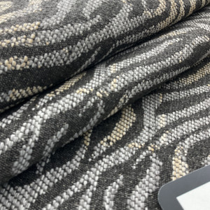 Sustain Performance Ellsworth Jacquard Pewter | Very Heavyweight Jacquard Fabric | Home Decor Fabric | 56" Wide