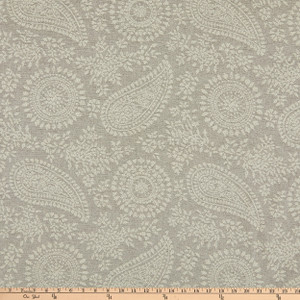 Sustain Performance Searsport Chenille Jacquard Ash | Very Heavyweight Jacquard Fabric | Home Decor Fabric | 56.25" Wide