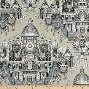 Swavelle Highclere Duck Moonlight | Medium Weight Duck Fabric | Home Decor Fabric | 54" Wide