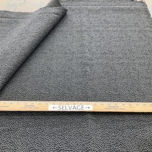 Crypton Home Raleigh Woven Charcoal | Medium/Heavyweight Woven Fabric | Home Decor Fabric | 55.75" Wide