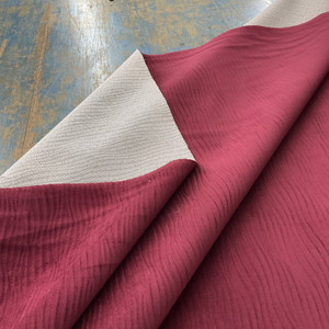 Stream Upholstery Velvet Red Violet | Heavyweight Velvet Fabric | Home Decor Fabric | 57" Wide