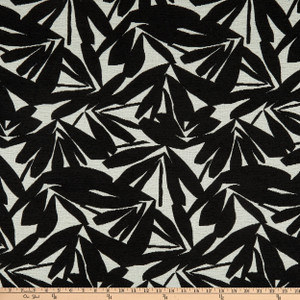 Covington Kilwa Woven Jacquard Ebony | Heavyweight Jacquard, Woven Fabric | Home Decor Fabric | 57" Wide