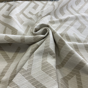 tfa Shady Lady Chenille Jacquard Ivory | Very Heavyweight Chenille, Jacquard Fabric | Home Decor Fabric | 58" Wide