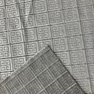 tfa Greek Getaway Chenille Jacquard Silver | Very Heavyweight Jacquard, Chenille Fabric | Home Decor Fabric | 54" Wide