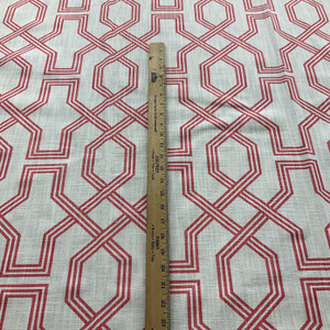 Scott Living Ander Luxe Canvas Sunset Coral | Medium/Heavyweight Canvas Fabric | Home Decor Fabric | 54" Wide