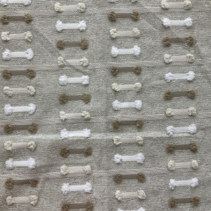 Performatex Fil Tassels Stripe Outdoor Jacquard Linen | Very Heavyweight Outdoor, Jacquard Fabric | Home Decor Fabric | 54" Wide