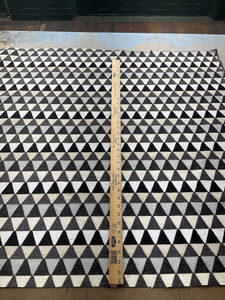 Performatex Rough Diamond Outdoor Jacquard Charcoal | Very Heavyweight Outdoor, Jacquard, Chenille Fabric | Home Decor Fabric | 54" Wide