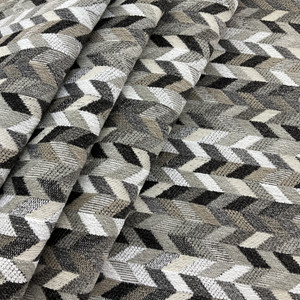 Performatex Simi Outdoor Jacquard Soft Grey | Very Heavyweight Outdoor, Jacquard, Chenille Fabric | Home Decor Fabric | 54" Wide
