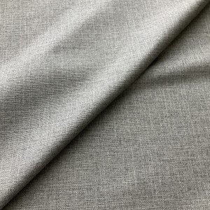 Basketweave Backed Upholstery Turbo Solid Iron | Medium/Heavyweight Basketweave, Woven Fabric | Home Decor Fabric | 54" Wide