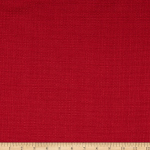 Basketweave Backed Upholstery Turbo Solid Red | Medium/Heavyweight Basketweave, Woven Fabric | Home Decor Fabric | 54" Wide
