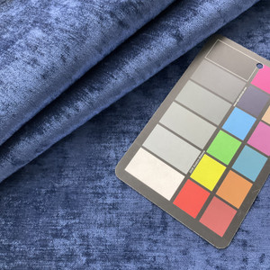 Marceel Solid Chenille Navy | Heavyweight Chenille Fabric | Home Decor Fabric | 54" Wide