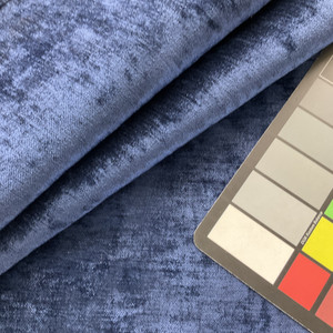 Marceel Solid Chenille Navy | Heavyweight Chenille Fabric | Home Decor Fabric | 54" Wide