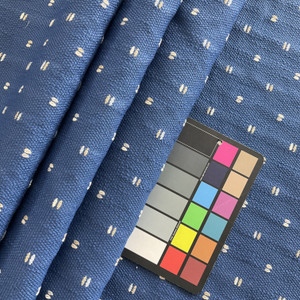 Artistry Tribal Southwest Louq Jacquard Indigo | Medium/Heavyweight Jacquard Fabric | Home Decor Fabric | 54" Wide