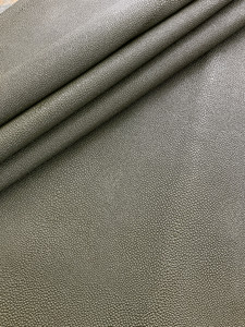 Ez-Kleen Eel Textured Faux Leather Cactus | Very Heavyweight Faux Leather, Vinyl Fabric | Home Decor Fabric | 54" Wide