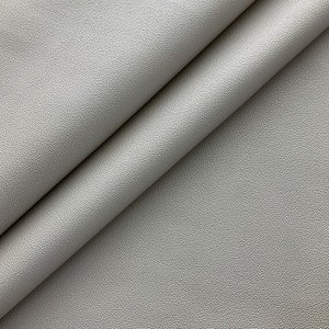 Ez-Kleen Bowa Textured Faux Leather Oyster | Very Heavyweight Faux Leather, Vinyl Fabric | Home Decor Fabric | 54" Wide