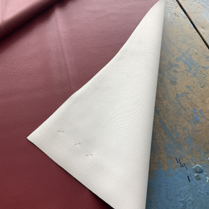 Ez-Kleen Coronado Textured Faux Leather Ember | Very Heavyweight Vinyl, Faux Leather Fabric | Home Decor Fabric | 54" Wide