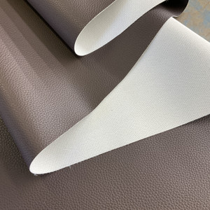 Ez-Kleen Coronado Textured Faux Leather Brown Bear | Very Heavyweight Vinyl, Faux Leather Fabric | Home Decor Fabric | 54" Wide