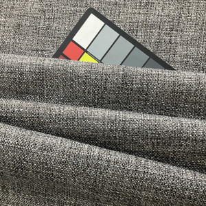 Eroica Nano Clean Arizona Performance Basketweave Dobby Charcoal | Medium Weight Dobby, Basketweave Fabric | Home Decor Fabric | 55" Wide