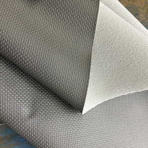 Nautolex Omnova Beacon PreFixx Marine Vinyl Silver Fog | Very Heavyweight Vinyl, Marine Vinyl Fabric | Home Decor Fabric | 54" Wide