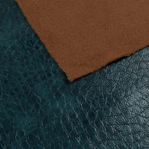 Wrangler Breathable Bonded Leather Navy | Heavyweight Faux Leather, Leather Fabric | Home Decor Fabric | 54" Wide