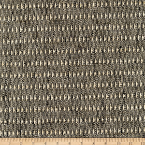 PKL Studio Tabriz Jacquard Ebony | Heavyweight Jacquard Fabric | Home Decor Fabric | 54" Wide