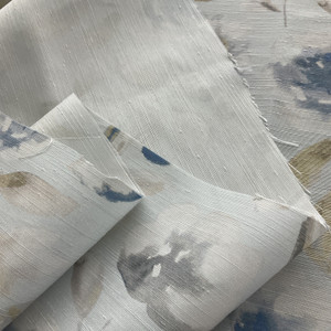 PKL Studio Amelie Faux Silk Cloud | Lightweight Faux Silk Fabric | Home Decor Fabric | 54" Wide