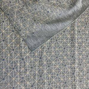 PKL Studio Sierra Embroidery Woven Duck Seaside | Heavyweight Duck Fabric | Home Decor Fabric | 54" Wide