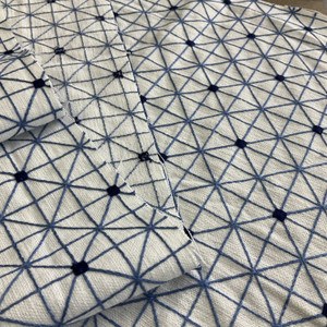 PKL Studio Sierra Embroidery Woven Porcelain | Heavyweight Duck Fabric | Home Decor Fabric | 54" Wide